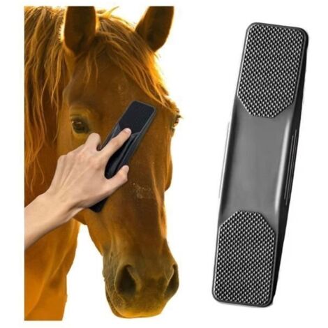 Brosse Massage Cheval, Brosse de Cheval Massage, Brosses de Toilettage de Cheval, Brosses Pour Chevaux, limine les Poils, la Bou (1/4)