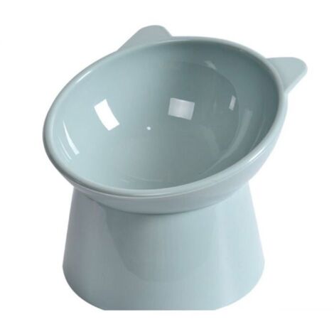 Gamelle inclinée pour chat – Compatible avec les moustaches, anti-vomissements, inclinée, gamelle pour chat, gris