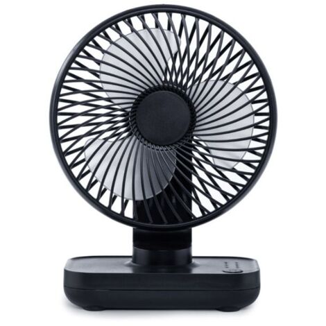 Mini ventilateur de bureau, petit ventilateur USB silencieux, batterie rechargeable 4000 mAh, 4 vitesses