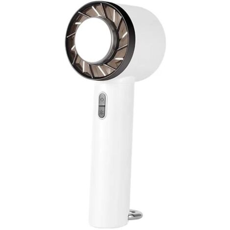 Mini ventilateur d'été portable ventilateur de refroidissement portatif extérieur avec fonction de compression froide - Blanc (1/5)