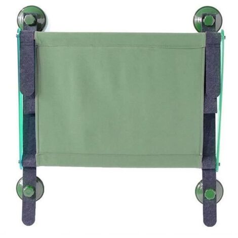 (Vert)Perchoir de fenêtre pour chat - Animalerie - Hamac pivotant - Amovible et lavable - Ventouse forte - Intérieur (1/4)
