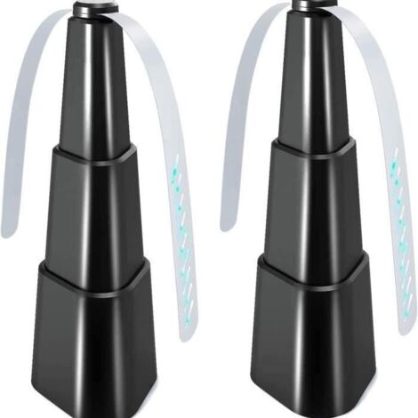 XiaoLD-2 Pièces Ventilateur Anti-Mouche Répulsif à Pales Pour Insecte Repellent Moustique Fan Alimenté Par Batterie (1/4)