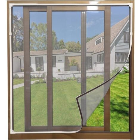 Moustiquaire Magnétique Réglable pour Fenêtre – Facile à Installer, Résistante et Durable, Max 100 x 125 cm (1/5)