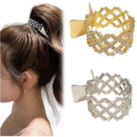 2 Pièces Barettes cheveux femme, Pince a cheveux, Pince cheveux femme, Petite pince cheveux, Barettes cheveux fille, Hair clip (1/5)