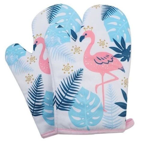 Gants de four,gants de cuisson en coton,gants de plateau de four anti-brûlure,pour griller,chef cuisinier,pâtisserie,anniversair