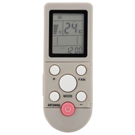 Télécommande universelle - ZJCHAO - AUX YKR-F/001 YKR-F/09R/010 F/06 - ABS - 10 m - Compatible YKR-F/016E (1/4)