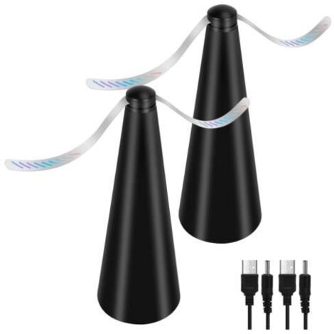 Ventilateur Anti-Mouche, Lot de 2 répulsifs Anti-moustiques sans Utiliser de Produits Chimiques, pour éloigner Les Mouches et Les (1/4)