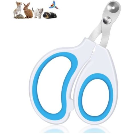 Coupe Griffes Chat,Professionnel Coupe Ongle Chien avec Trou Positionnement,pour Lapins, Cobayes, Oiseaux, Chiots, Chatons et Autres
