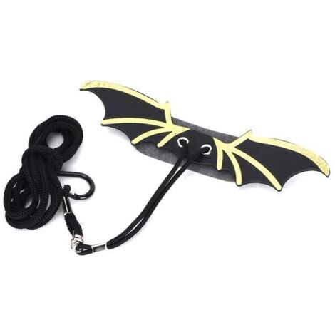 (Noir)OMABETA Harnais de lézard Harnais de marche réglable en cuir artificiel noir pour animaux de compagnie, Reptile, jardin outils (1/4)