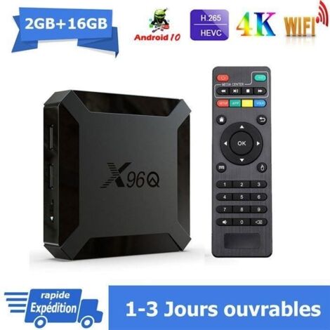 Box TV Android X96Q - 4K Ultra HD - 2Go RAM - 16Go ROM (1/4)
