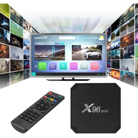 X96 mini android 9.0 boîtier de télévision intelligent 1GB 8GB 2GB 16GB