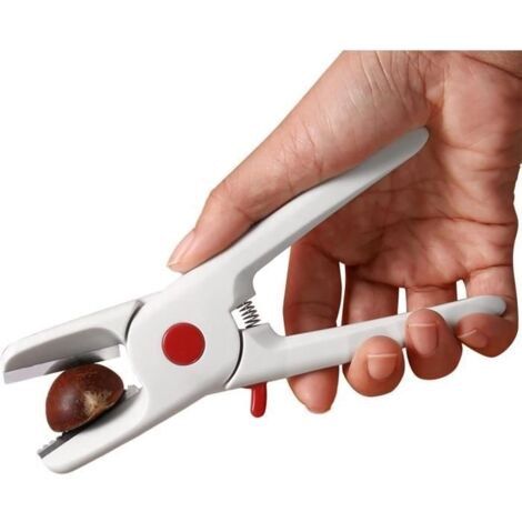 Éplucheur de châtaignes Pince à noix Éplucheur de châtaigniers ergonomique pour la maison et la cuisine (1/4)