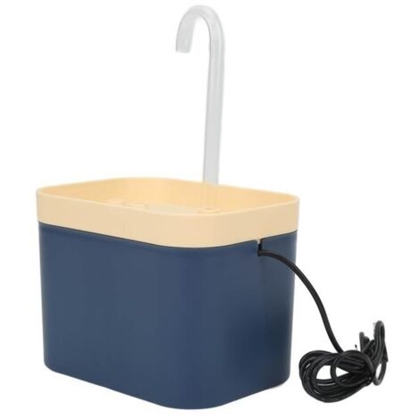 (Bleu abyssal)Fontaine à eau Modèle 1,5 L - Silencieuse - Automatique - Bleu abyssal (1/4)