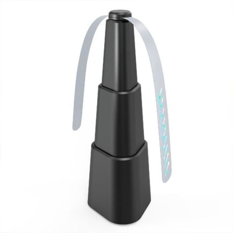 Noir - BST Ventilateur électrique répulsif anti mouches pour table et extérieur, Garde les mouches et les ins (1/4)