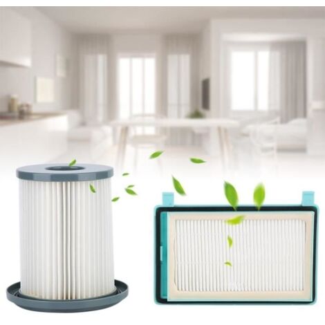 Kit d'éléments filtrants Hepa aspirateur ménager Philips FC8732 FC8734 FC8736 FC8748 (1/4)