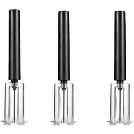 Ouvre bouteille en acier inoxydable Tire bouchon pneumatique Outil rapide et efficace pour vin, la cuisine, le bar et le restaurant (1/4)