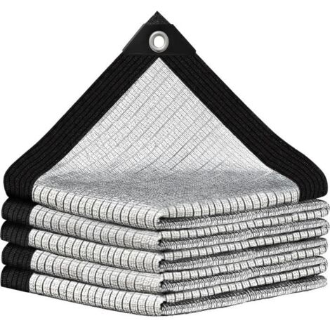 Filet D'ombrage en Aluminium, Filet D'Ombrage,Voile d'ombrage avec œillets,Facile à Suspendre,Filet D'ombrage pour Jardin,Patio Lawn (1/4)