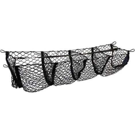 Filet de Rangement Voiture, 4poches Filet de Poche pour Organisateur Filet de Rangement pour Coffre Voiture Sacs de Coffre pou[515] (1/4)