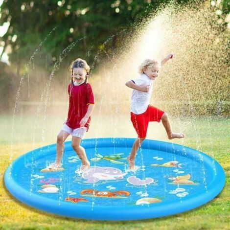 100Cm Été Tapis De Pulvérisation D'Eau Pour Enfants En Plein Air Tapis De Jeu D'Eau Activité Bambins Bébé Piscine Jouet