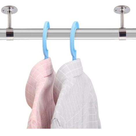 Cabilock 5pièces Connecteur pour Tringle De Rideau Et Barre De Penderie INOX Extension Robuste pour Rail à Vêtements pour Aménagement Maison Et Bureau Cabilock 5pièces Connecteur pour Tringle De Rideau Et Barre De Penderie INOX Extension Robuste pour Rail à Vêtements pour Aménagement Maison Et Bureau