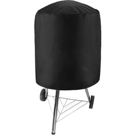 (Noir)Housse de Barbecue Protection Anti-UV - Anti-l'eau - Anti-l'humidité Couverture de Grill Jardin BBQ pour Barbecue Extérieur 77x58cm (1/4)