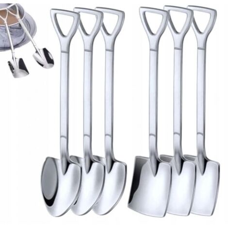 PETITES CUILLÈRES À THÉ DÉCORATIVES COFFRET CADEAU CUILLÈRES DE FERMIÈRE 8X (1/5)