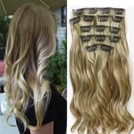 Extensions Cheveux long 16 Clips 7 pcs (1/4)