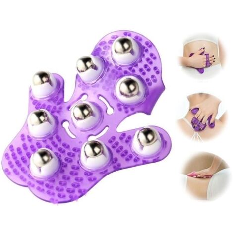 (Violet)Rouleau de Massage - Ievée - Anti-âge - Violet - 16x15x1.5cm - 318g (1/4)