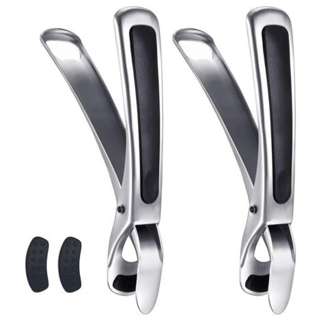 Pince à Assiettes Compatible avec les Accessoires pour Casseroles Friteuse à Air PoêLes à Frire Plaque Chauffante RéCupéRateur de (1/4)