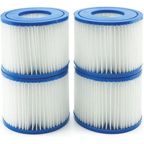 Cartouche Filtrante VI BW58323 - Compatible avec Bestway - 4 pièces - Cylindrique (1/5)