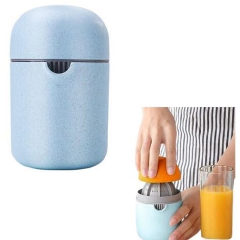 Presse Agrume Manuel Pressoir a Fruit pour Citrons/Limes/Oranges/Orange/Pamplemousse - Bleu (1/4)