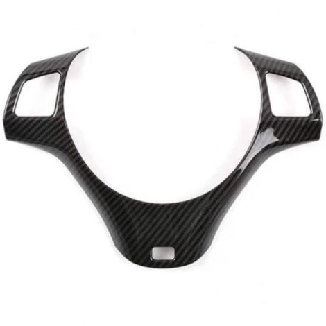 Couverture de Décoration de Volant de Voiture en Fibre de Carbone, Autocollant de Moulage pour BMW Série 1 3 E87 E90 E92 E93 (1/2)