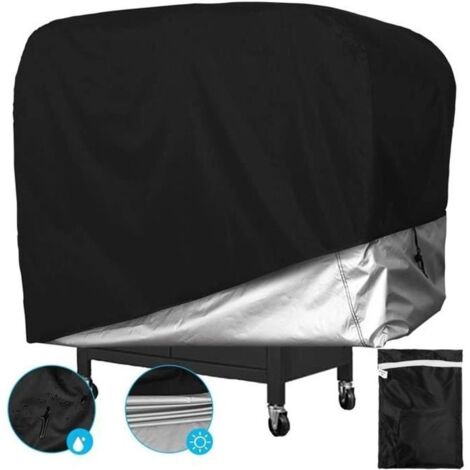 (comme indiqué sur l’image)Couverture de barbecue Housse Étanche - Protection UV - Anti-Pluie - 80x66x100 cm (1/4)