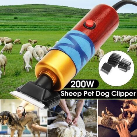 NEUFU 200W Tondeuse Pour Animal électrique Chien Mouton Animaux Alpaga Laine (1/4)