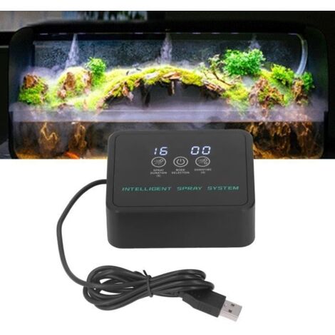 NEUF Atomiseur intelligent de reptile Atomiseur de Reptile humidificateur de Reptile électronique en plastique -ABI (1/4)