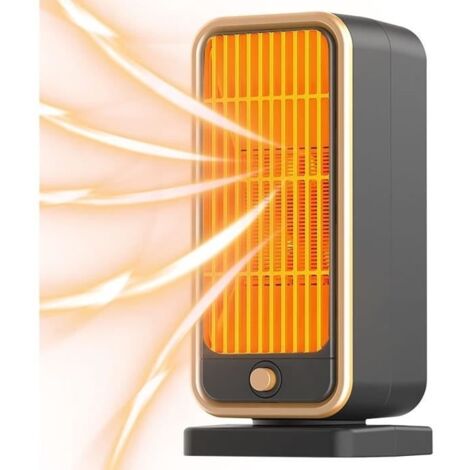 Chauffage Soufflant Ceramique, Mini Chauffage D'appoint Silencieux, Radiateur Electrique Mobile 500w Heater Chauffage Electriq[302] (1/4)