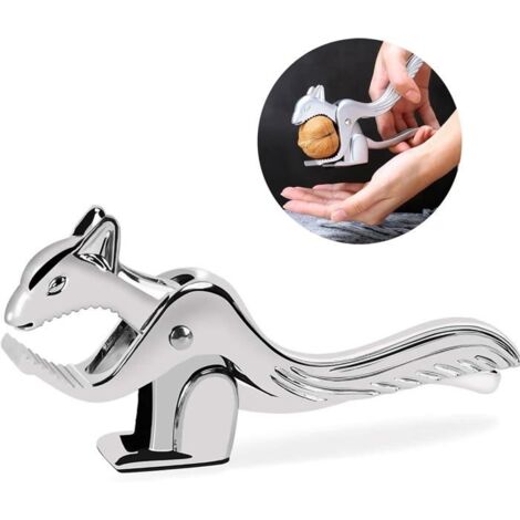 Casse-Noisette - Casse Noix - Écureuil - Alliage de Zinc - Design Antidérapant - Utilisation Facile (1/5)