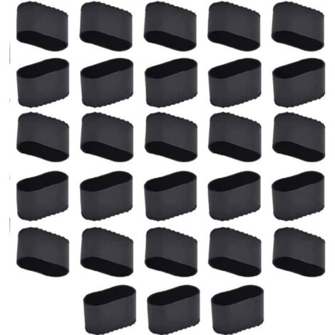 (Couleurs multiples)Lot de 28 Embouts de Chaise Protection en Silicone - Couleurs Multiples - Usage Protecteur (1/4)