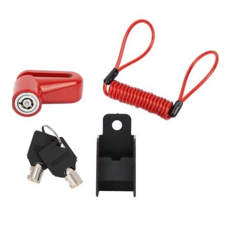Bonne Etoiley - Freins à disque de roue antivol avec fil pour scooter électrique Xiaomi Mijia M365 (1/4)