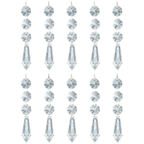 100 Diamants Acryliques Multicolores – Formes Variées (Cœurs, Gouttes, Ovales) – Pour Décoration, Anniversaire, Chasse Au Trésor