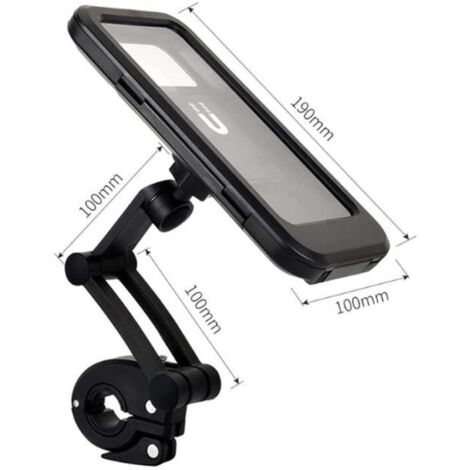 Porte-bagages vélo,Support de téléphone portable élastique universel en Silicone pour moto, résistant aux chocs, étui [D326694856]