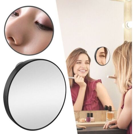 Loupe Petite Loupe Miroir à Ventouse de Voyage-30X (1/5)