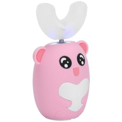 EBTOOLS brosse à dents en U Brosse à dents électrique en forme de U brosse de nettoyage des dents pour les enfants de 2 à 12 ans (1/4)