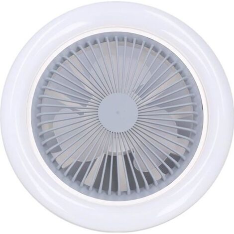 (Blanc)Ventilateur de plafond LED - GAROSA - Lampe de ventilateur de plafond - Blanc - 30W - 3 vitesses