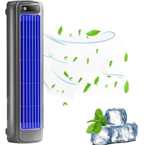 Ventilateur de refroidissement portable silencieux 3 vitesses ventilateur mural sans perforation pour bureau/cuisine/chambre (1/4)