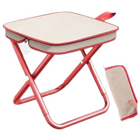 Chaise Pliante Camping, Chaise Camping,Siège de Camping Portable Acier Acier Inoxydable Plus épais Convient pour Le Camping et la Randonnée, l'alpinisme et la pêche (1/5)
