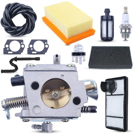 Carburateur LinDuxe TS400 pour scie à béton Stihl TS-400 – Remplacement HS-274E 4223-120-0600 – Kit filtre à air inclus (1/4)