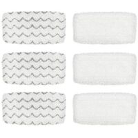 de Vadrouille à Vapeur pour Bissell PowerFresh Vac & Steam 2747A, 1132154316321652Symphony Vacuum et Steam Mop Series, 6Pack