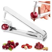 Dénoyauteur à Cerises En Acier Inoxydable Outil De Dénoyauteur De Cerises Robuste Dénoyauteur Manuel Pour Enlever (1 Pièce)
