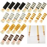 24Pcs Chaussette Chaise,Élastique Chaussette pour Chaise, Tricotage Protection Pied de Chaise,Patte de Chat Chaussette de Chaise